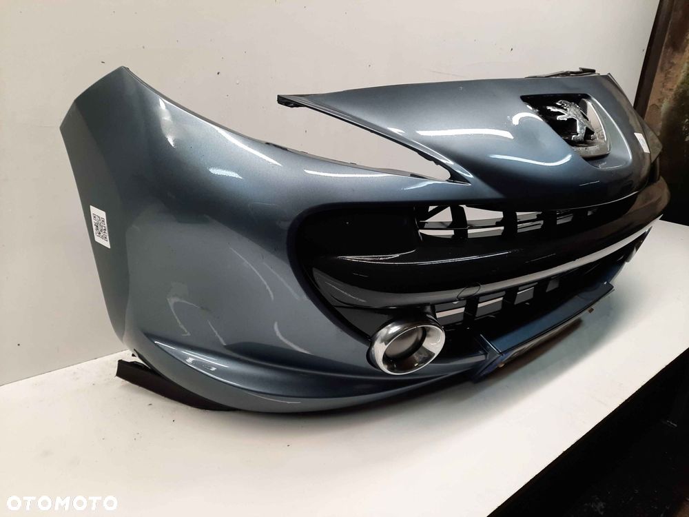 ^ ZDERZAK PRZÓD PRZEDNI DO PEUGEOT 207 URBAN MOVE EZWD SZARY HALOGENY - 5
