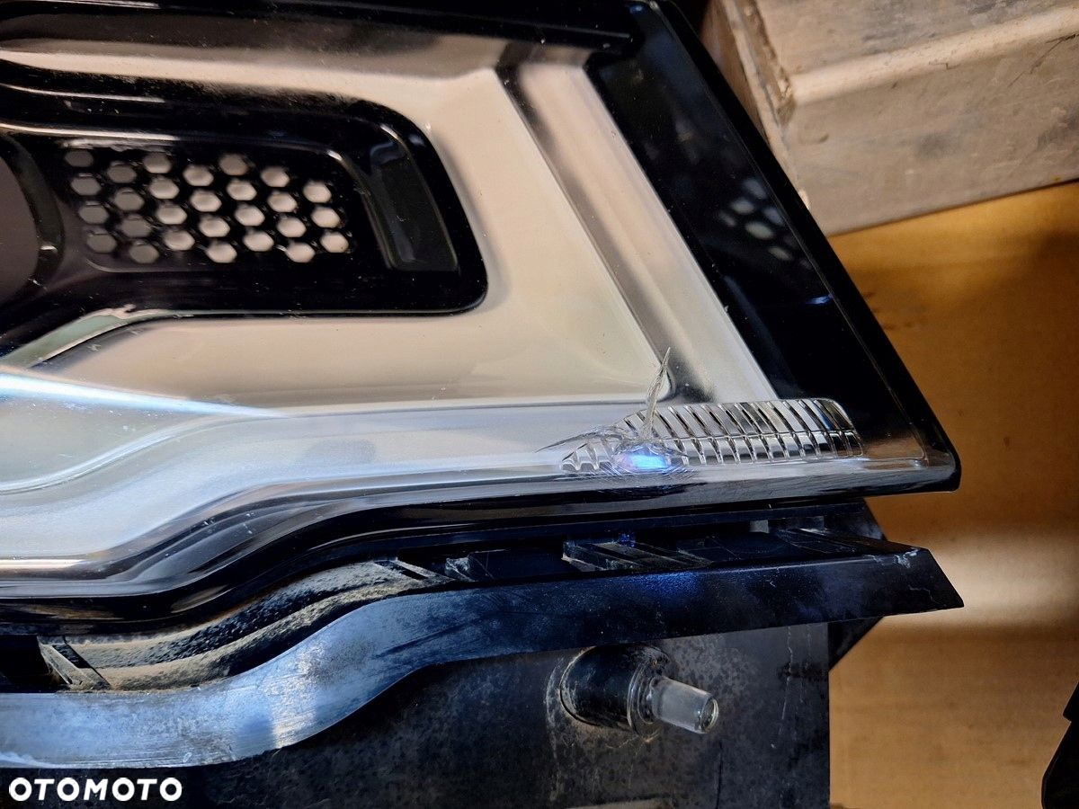 jeep compass II 16- maska zderzak przedni lampy kompletny przod blotniki - 5