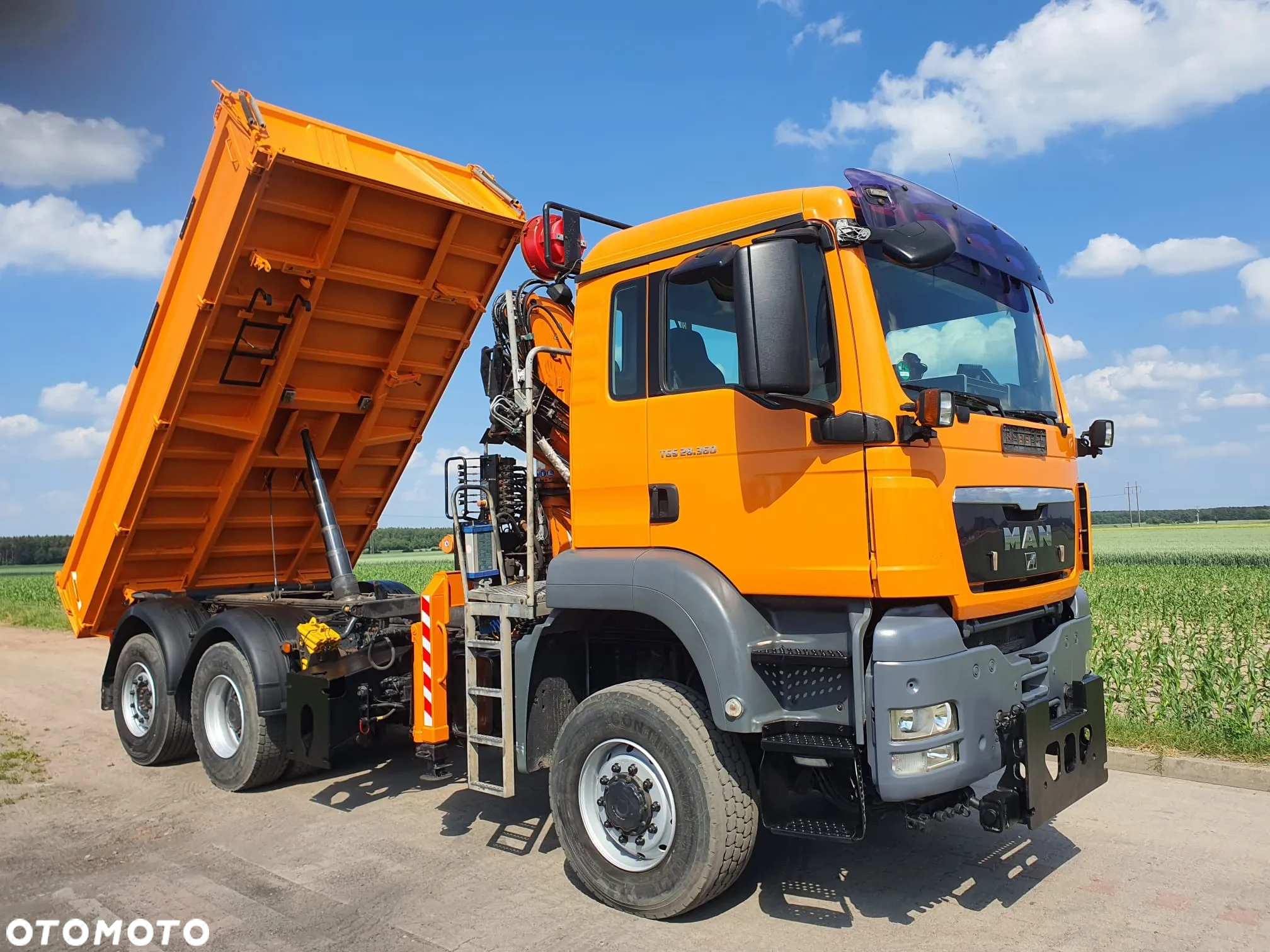 MAN TGS360 6x4  na Przednie koła ,blokada mostów HDS TEREX  65.2-A2L - 15