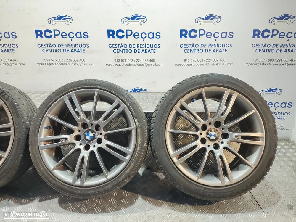 Conjunto Jantes 18 originais BMW Serie 3 E90 Pack M Style M193 Ferric Grey 8J 8,5J ET34 ET37 5x120 - 5