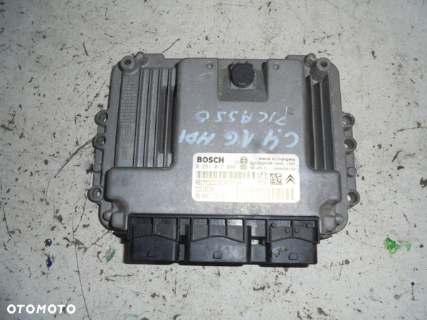 KOMPUTER SILNIKA Citroen C4 PICASSO Peugeot 1.6 HDI 0281012980 9664617480