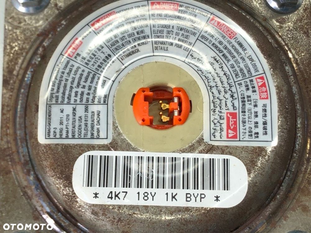 KOKPIT PODUSZKI PASY SENSOR AIRBAG KOMPLET  MITSUBISHI ASX (GA_W_) 2009 - 2022 1.8 DI-D 110 kW [150 - 11