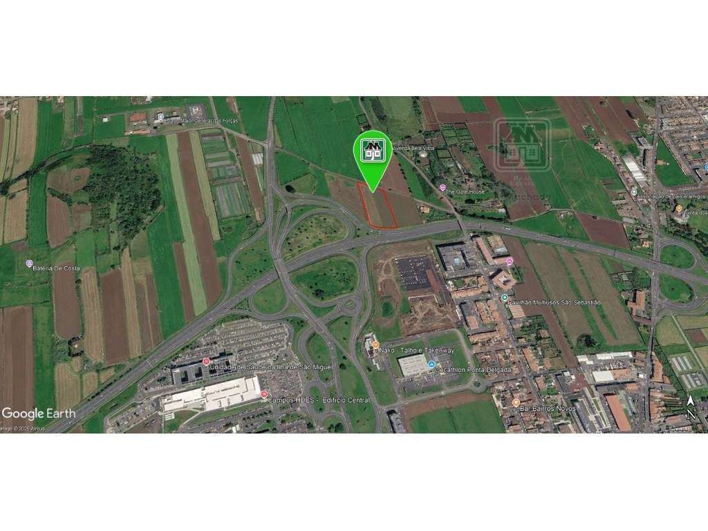 AMPLO TERRENO para VENDA junto à CIDADE PONTA DELGADA, São Miguel, ... - Grande imagem: 5/20