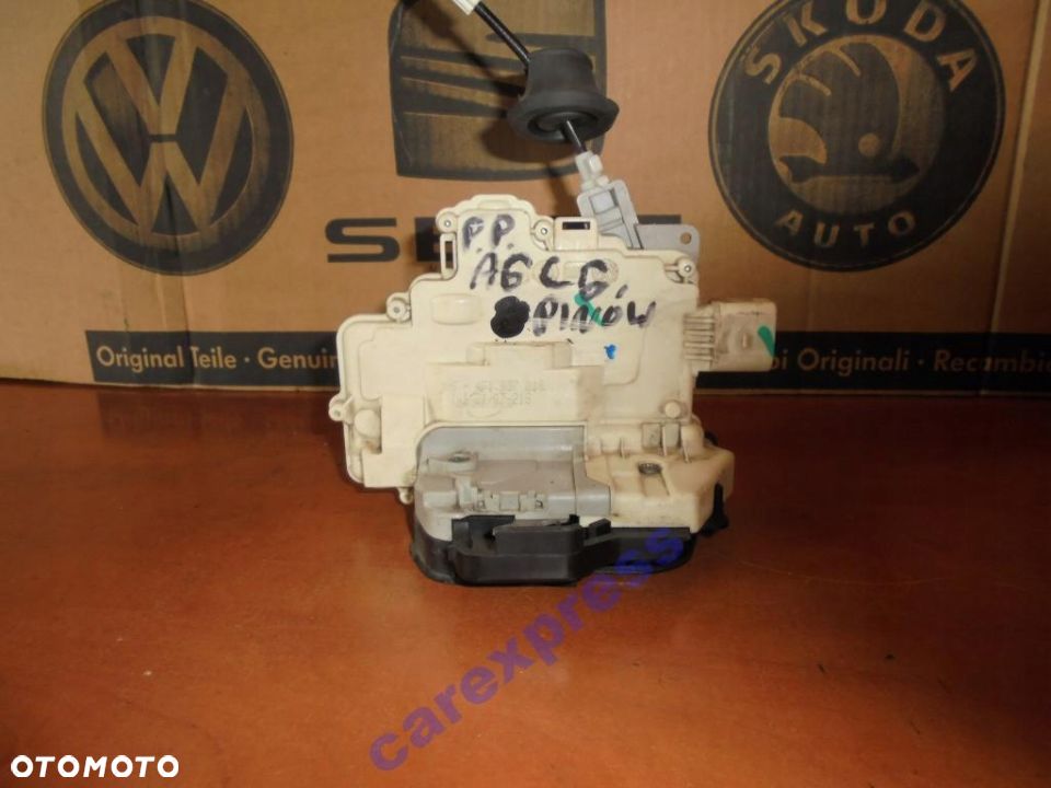 ZAMEK DRZWI PRAWY PRZÓD AUDI A6 C6 4F1837016 - 1