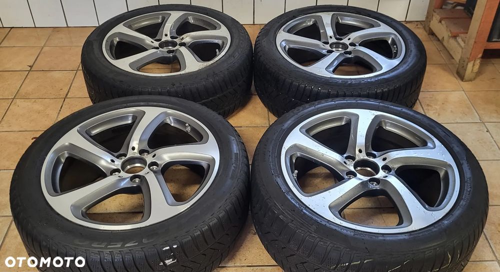 Komplet koła zimowe Mercedes E W213 18" 5x112 245/45 Oryginał - 3