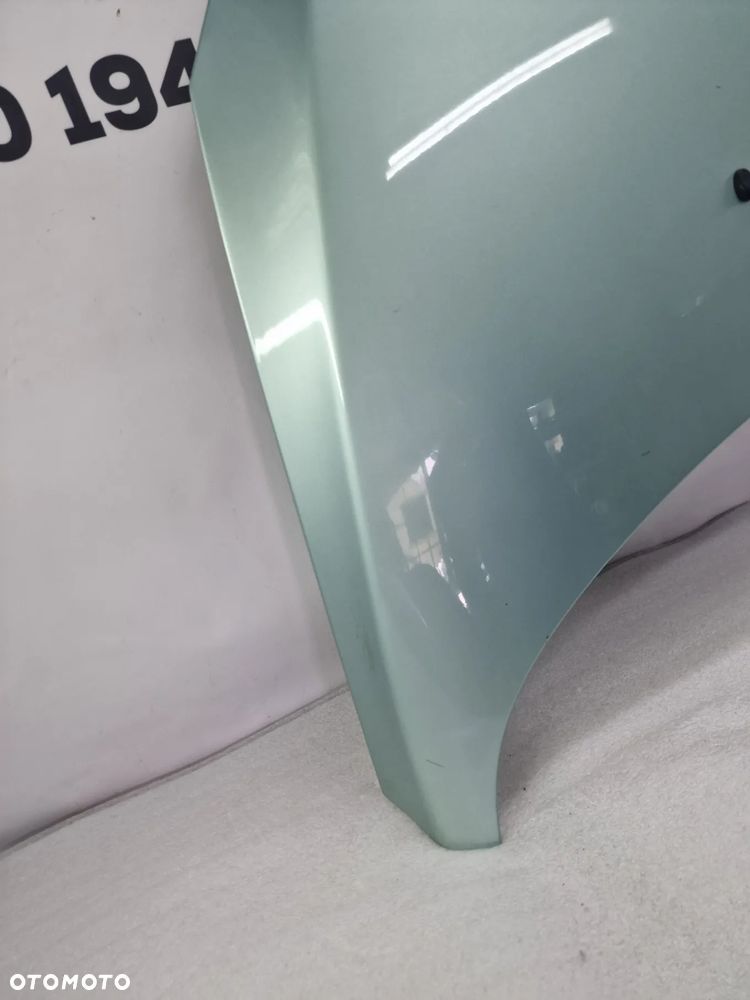 PEUGEOT 307 02- ŁADNA MASKA , KOLOR JASNOZIELONY  , NR AUKCJI NM95 - 2