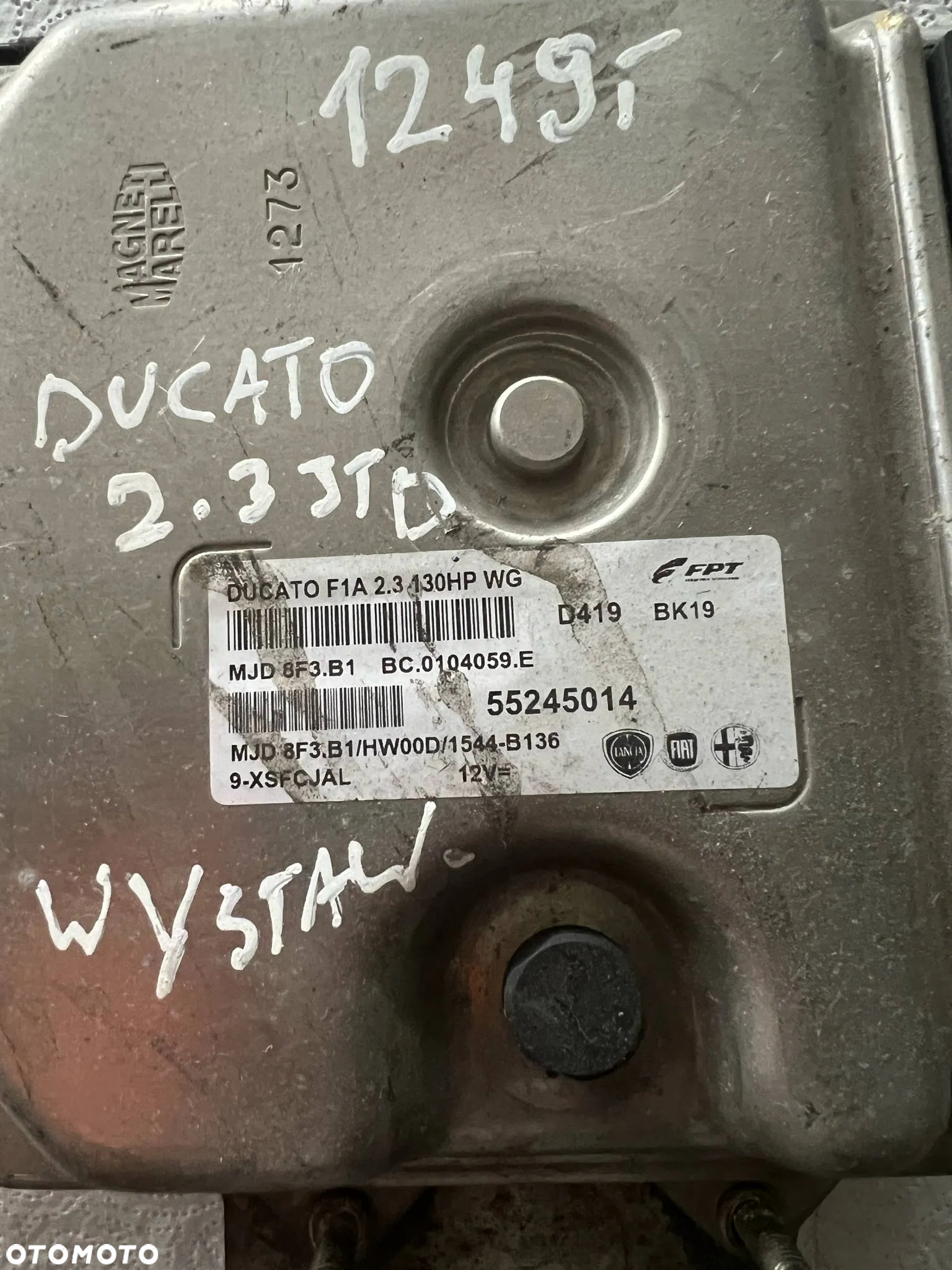 Komputer sterownik FIAT DUCATO 2.3 JTD - 2