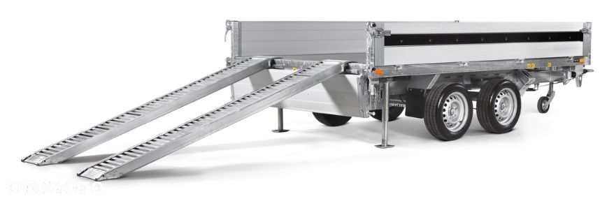 Brenderup Wywrotka TB 4310 STB DMC  2700kg burty otwierane Platforma - 7