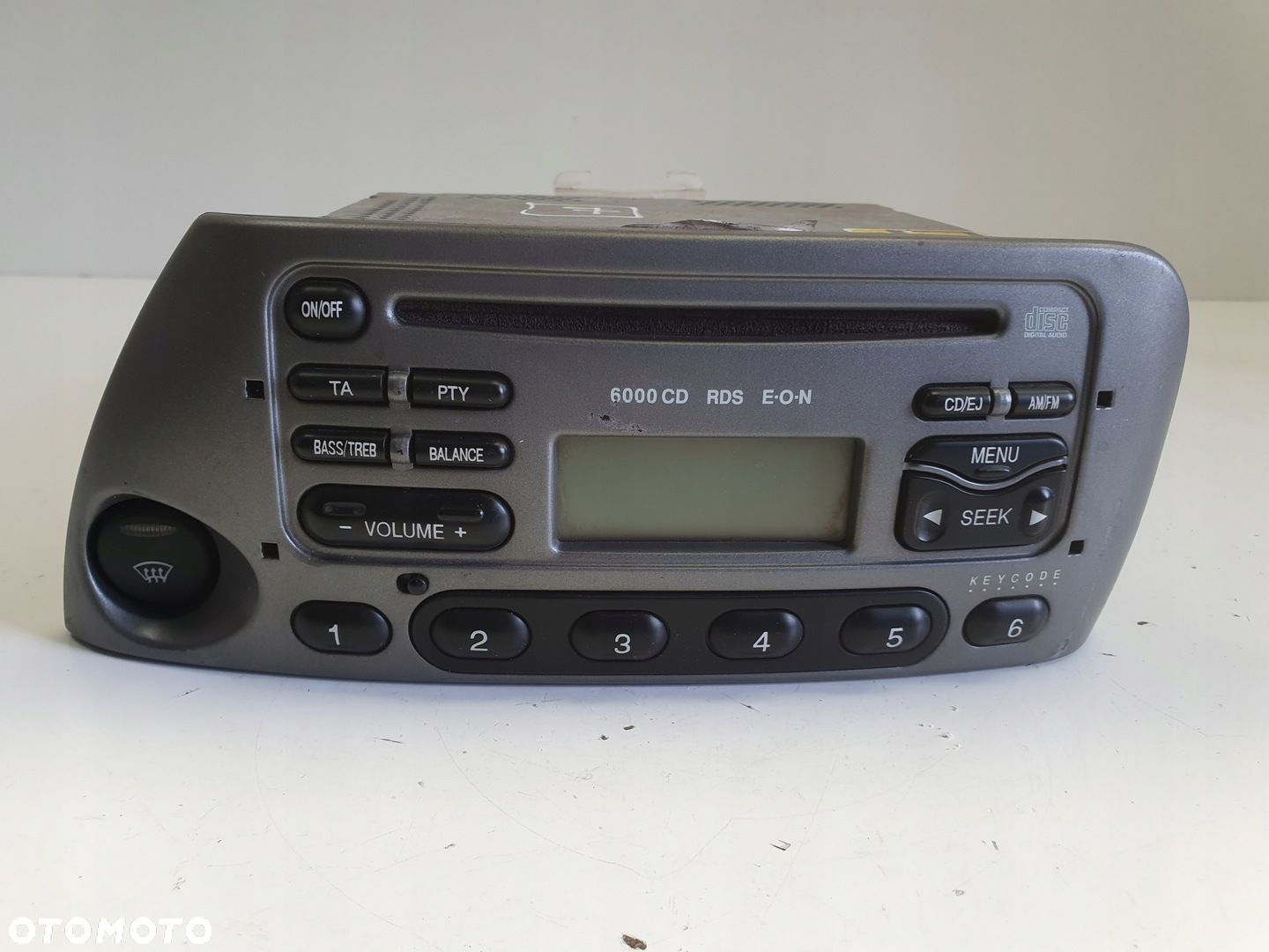 Ford Focus mk1 Transit mk6 RADIOODTWATRZACZ CD radio 6000CD 3S51-18C815-BB - 4