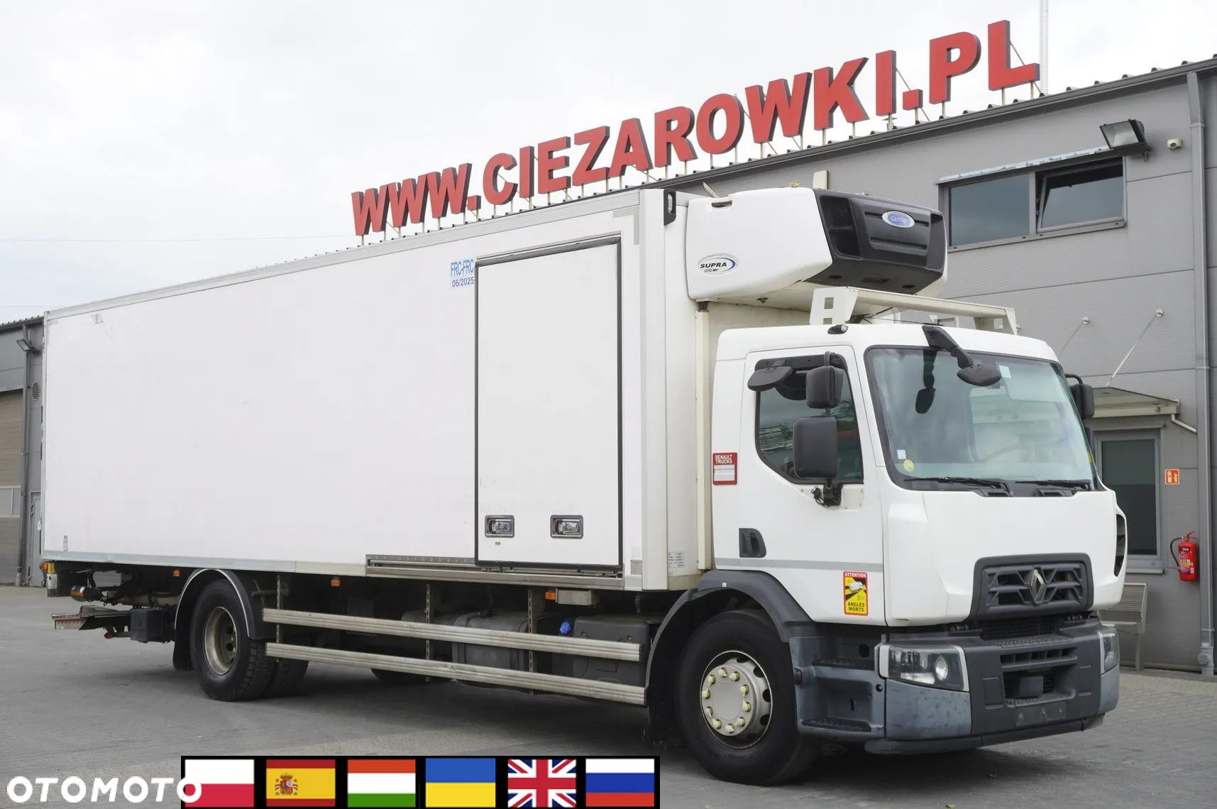 Renault D19 Wide / Chłodnia Lamberet 22 EPAL Multitemperatura / Carrier Supra 1250 MT - 1