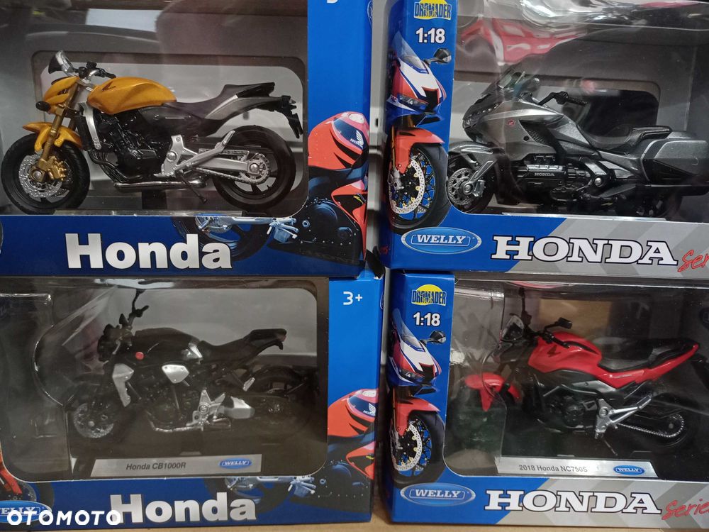 Motor model 1:18 BMW HONDA YAMAHA I INNE /Cena za 1szt