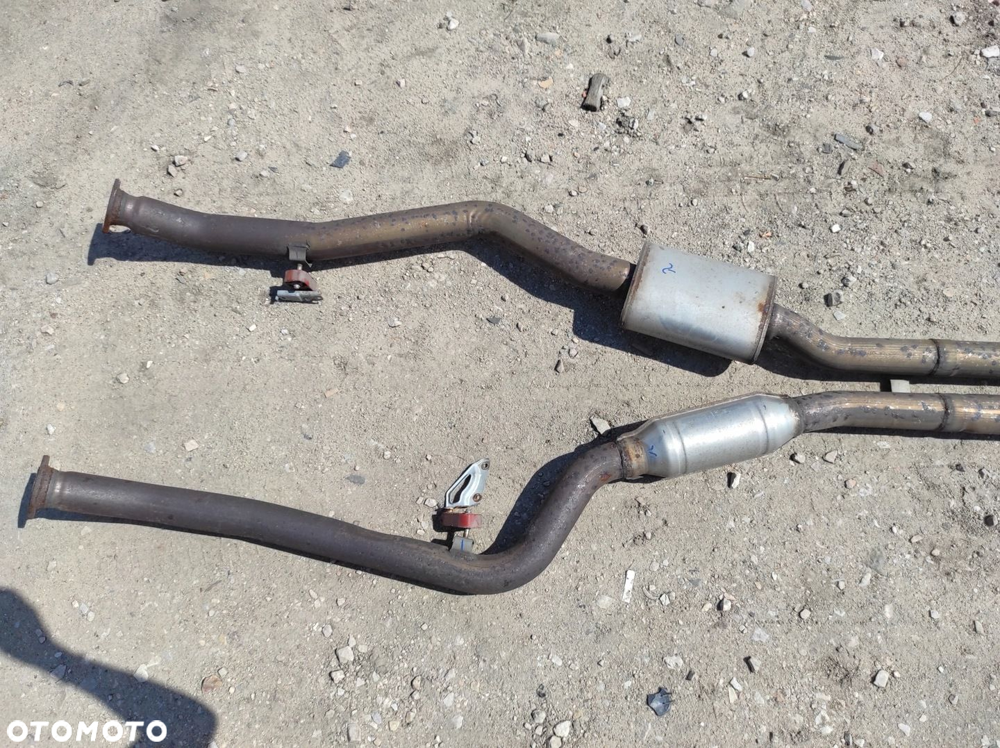 BMW X6 E71 4.4 V8 N63 RURA WYDECHOWA TŁUMIK KOŃCOWY ŚRODKOWY WYDECH 7577840 - 3