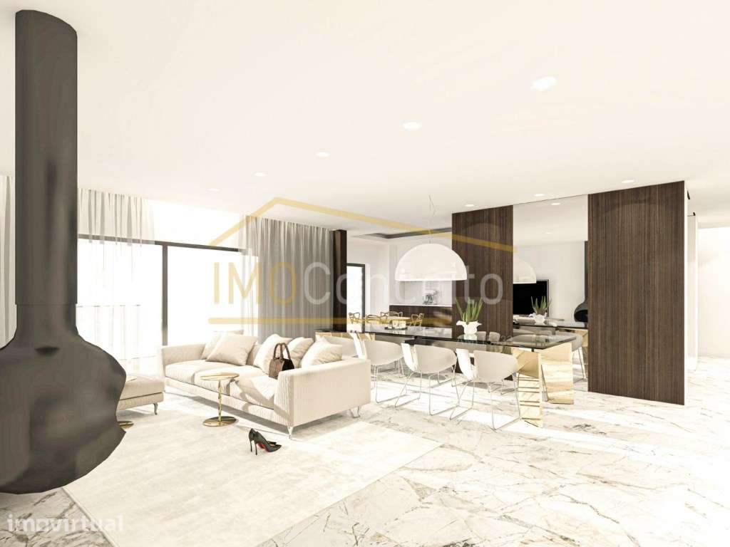 Apartamento T3| Garagem |Piscina | Condomínio | Entroncamento - Grande imagem: 2/54