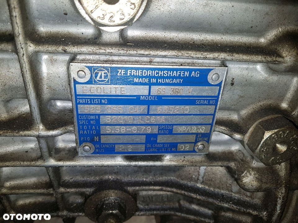 Skrzynia NISSAN CABSTAR 25 DCI nr 6S380V z 2016r - 4