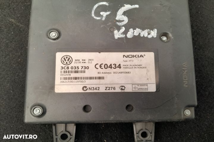 Modul Bluetooth 3C8035730 3C8035730 Volkswagen VW Golf 4 [1997 - 2006 - 3
