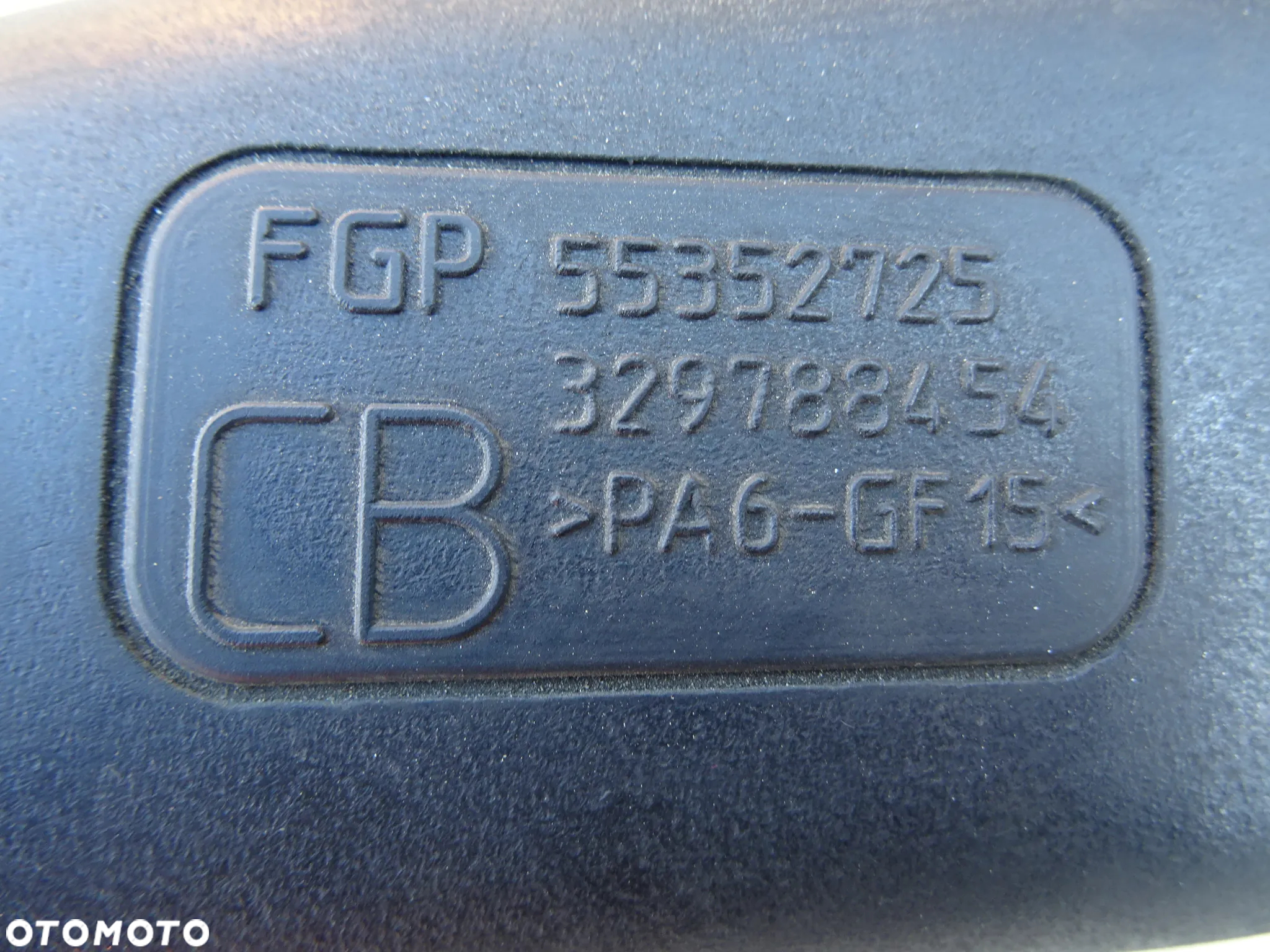 PRZEWÓD POWIETRZA RURA TURBINY WĄŻ DOLOT 1,9 OPEL VECTRA C SIGNUM SAAB 93 CROMA - 4