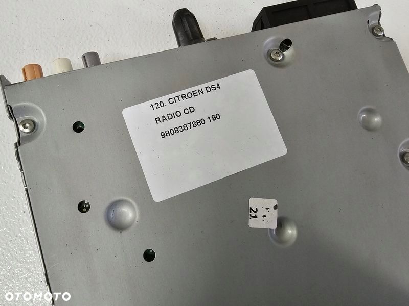 citroen ds4 c4 2 ii radio cd 9808387880 - 5