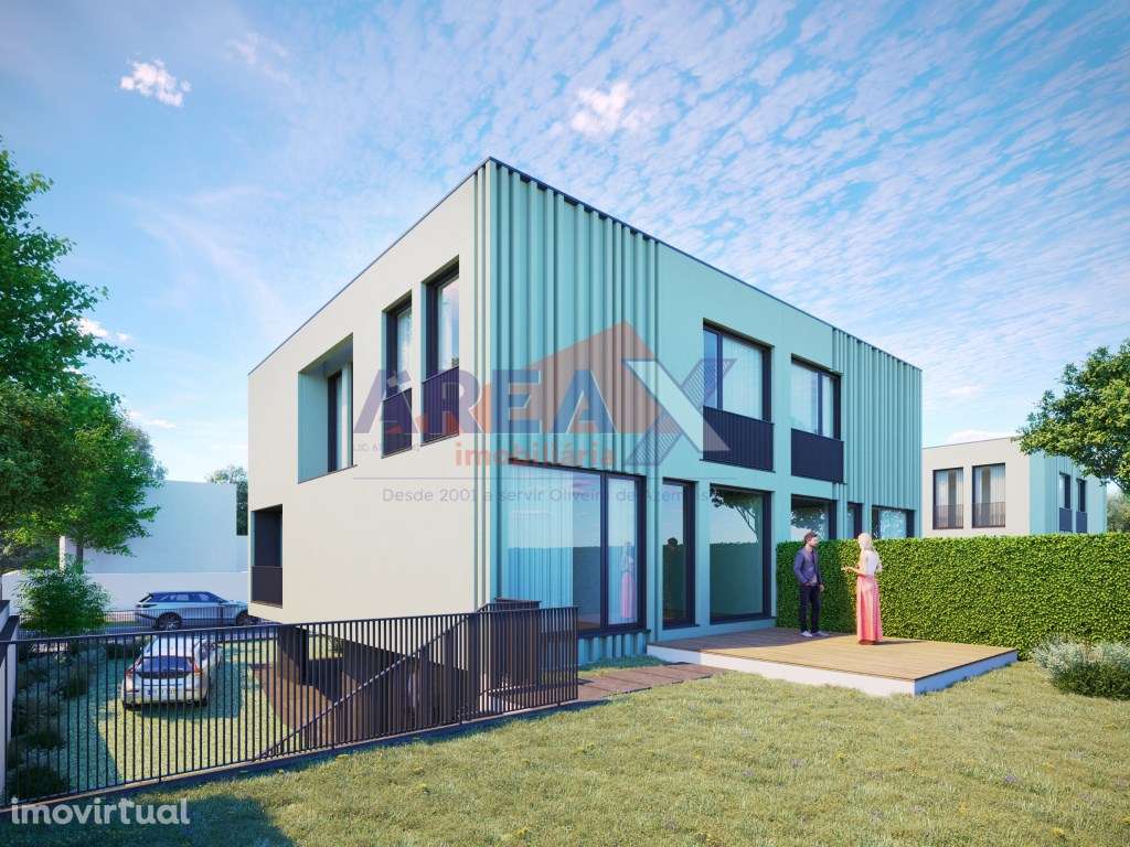 LOTE 6 - Moradia geminada T4 - arquitetura contemporânea - Grande imagem: 2/22