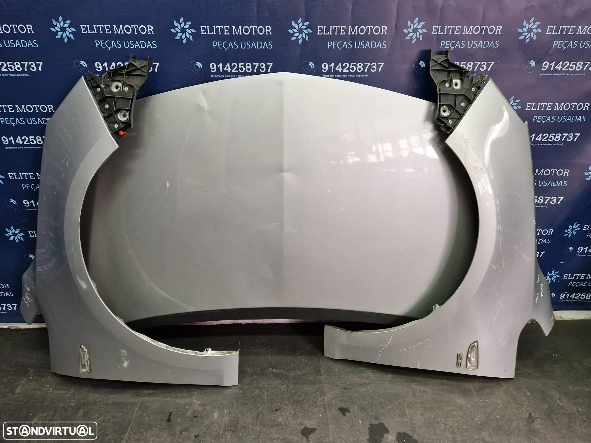 Frente completa usada OPEL ASTRA J 5 PORTAS capot parachoques guardalamas oticas - 9