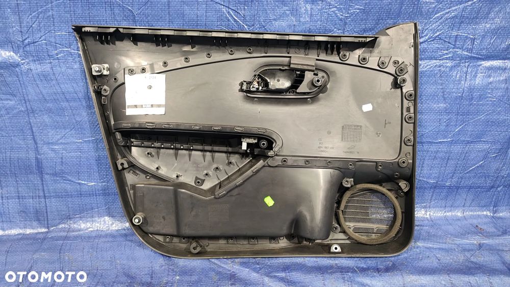 BOCZEK DRZWI TAPICERKA LEWY PRAWY PRZÓD KLAMKA WEWNĘTRZNA PANEL PRZEŁĄCZNIK SZYB VW POLO V 6R 5 DRZWI EUROPA - 12