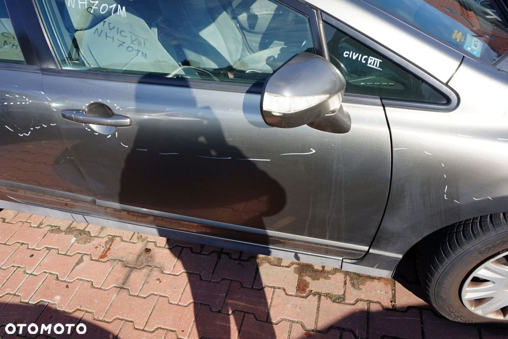 DRZWI PRZEDNIE PRAWE CIVIC VIII SEDAN NH701M  SZARY HONDA 2006-2010 - 4