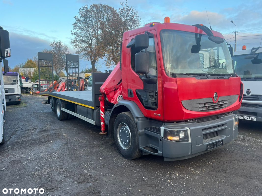 Renault PREMIUM 320 DXI / Laweta / Dźwig HMF 1400/ - 2