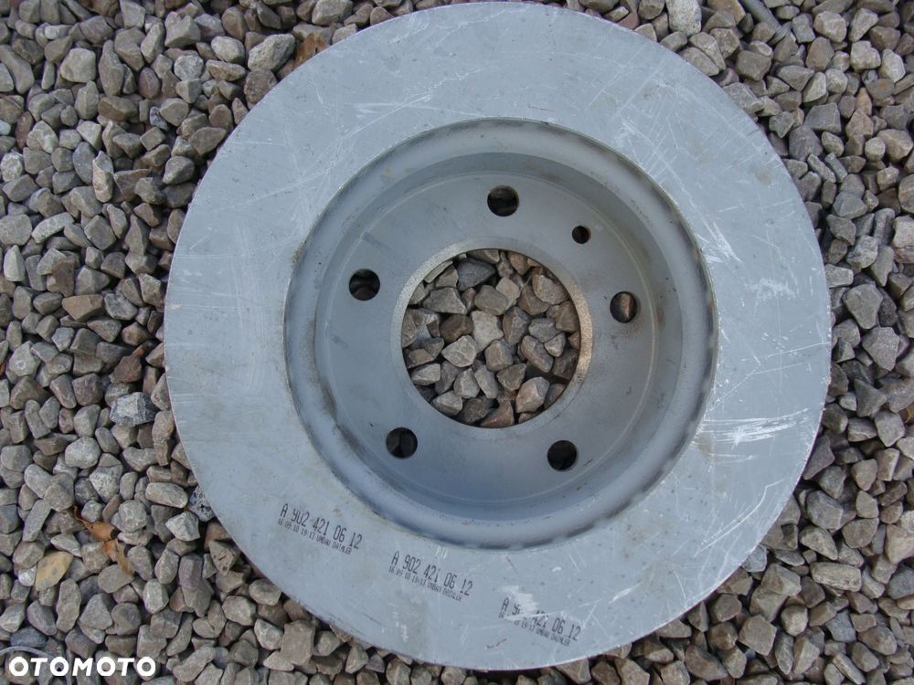 tarcza hamulcowa nowa oryginał mercedes sprinter vw lt a9024210612 - 2