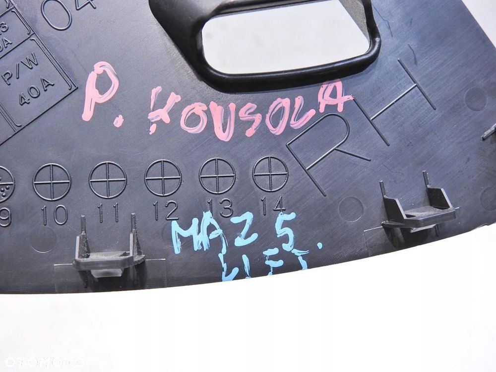 OSŁONA KONSOLI PRAWA MAZDA 5 I LIFT - 2