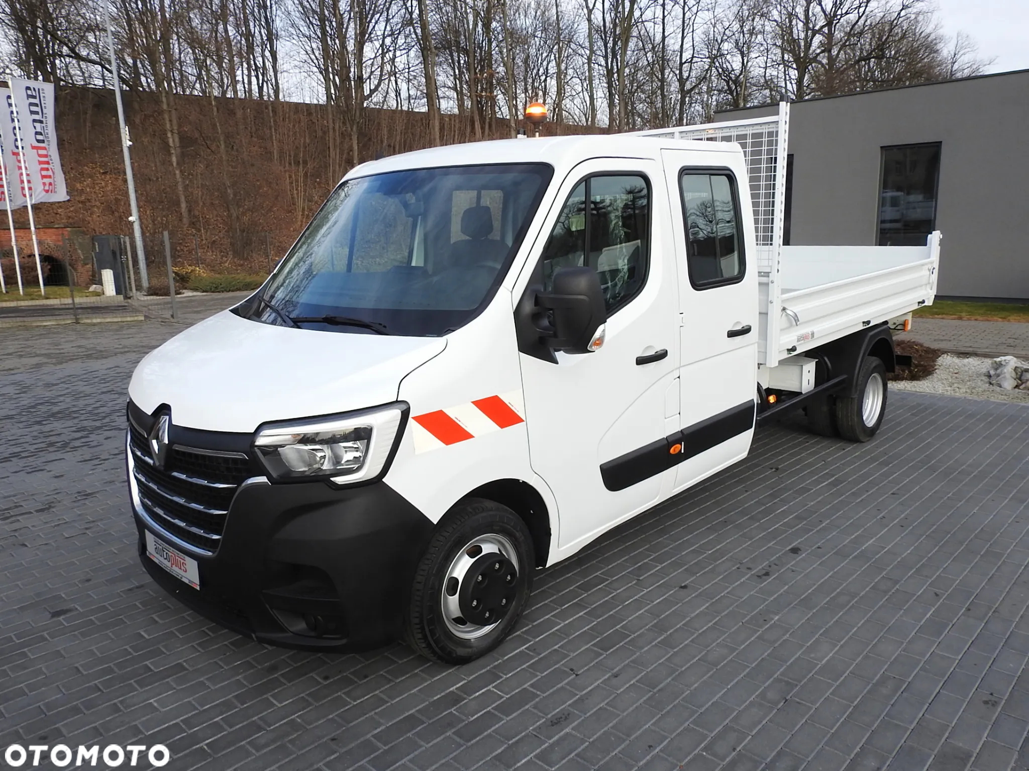 Renault MASTER  WYWROTKA PODWÓJNA KABINA DOKA 6 MIEJSC TEMPOMAT LEDY BLIŹNIACZE KOŁA KLIMATYZACJA 130KM [ 572732 ] - 7