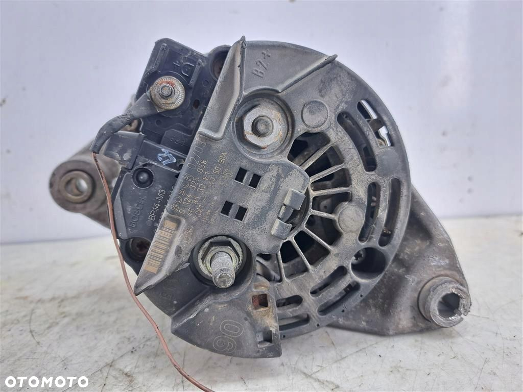 Alternator Fiat Stilo 1.6 16V 103KM 2001–2007  BOSCH 90A 46813061 0124325058 - 2