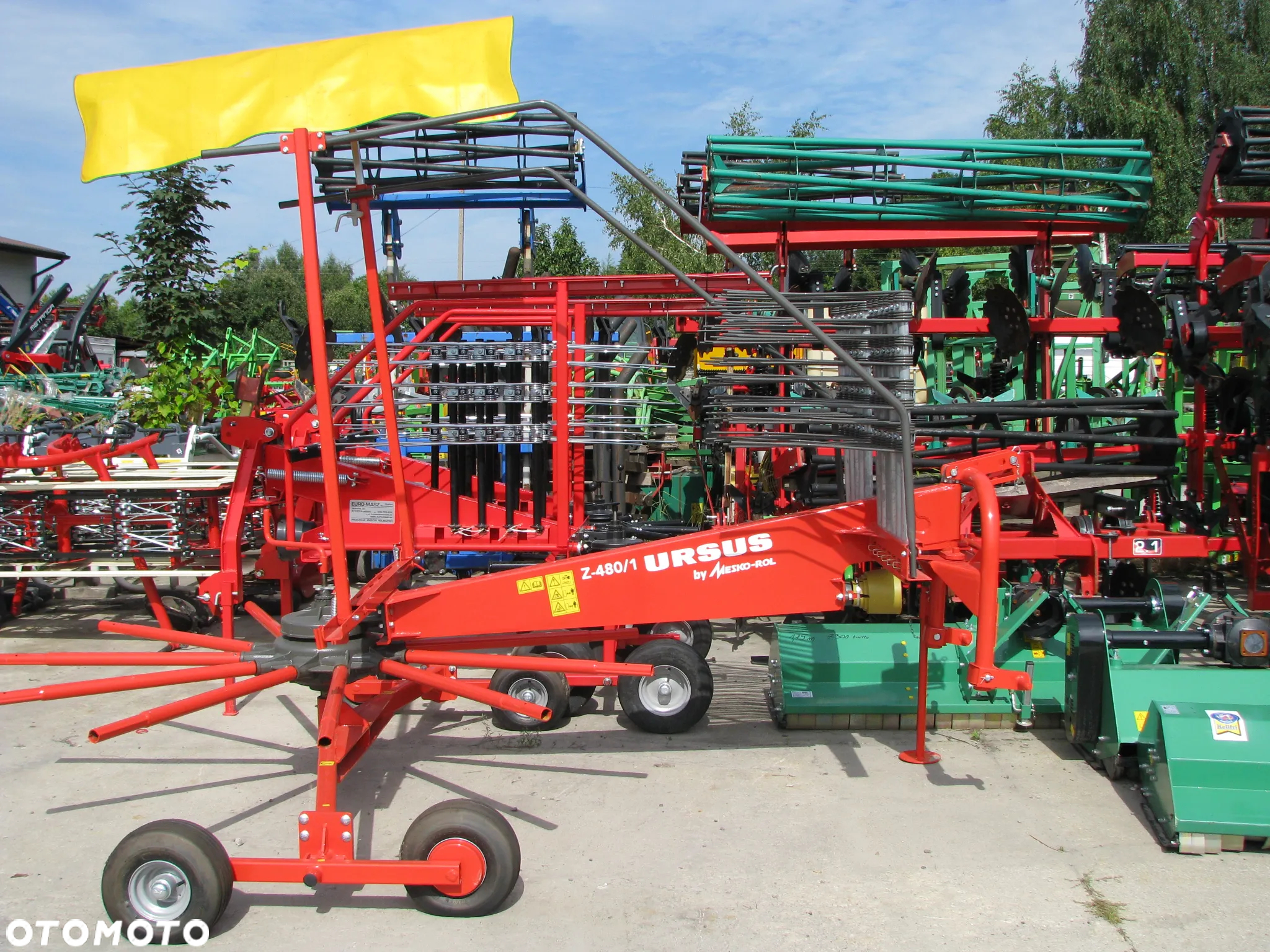 Pronar Zgrabiarka karuzelowa jednowirnikowa 3,2m 3,5m 3,6m 4,2m / Kowalski ZK36 Z586, ZK42 Z586/1, Euro-Masz ZG-350, Promar Z230 , Mesko-Rol&Ursus ZK-320 ZK-420 Z-275 , Pronar, ZKP-420 - 12