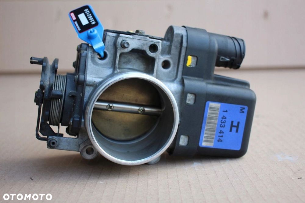 Przepustnica BMW e46 e39 e38 M52TU 1433414 NIEBIESKA 2.0 2.3 2.8 (2120) - 1