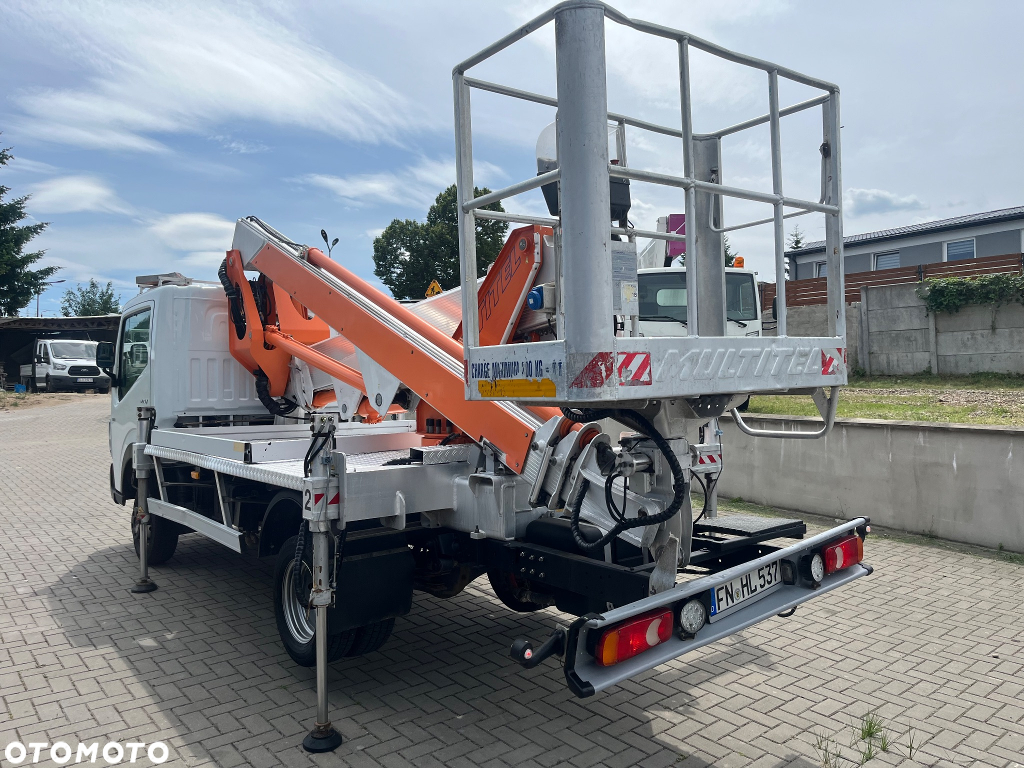 Renault Podnośnik Koszowy Multitel mx210 21 Metrów 10 w Bok jak Wumag Ruthmann Gsr - 25