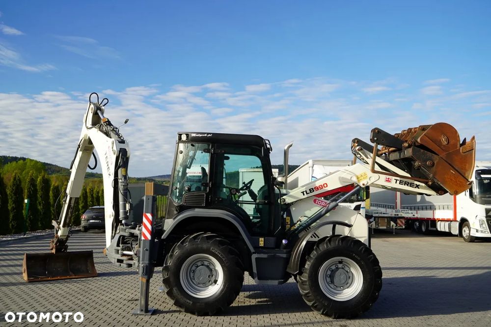 Terex TLB 990 / KOPARKO-ŁADOWARKA / KOMPLET ŁYŻEK / 3 300 MTH / - 8
