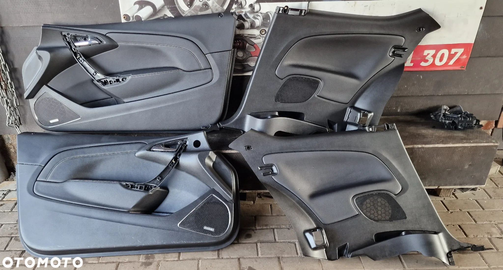 BOCZKI DRZWI KOMPLET 13472847 13472848 OPEL ASTRA IV J GTC OPC - 1