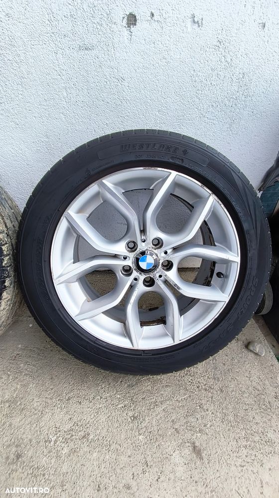 Set jante BMW Style 308  X3 F25 X4 F26 18 x8 J ET43 cu anvelope vara245/50/18 - 2