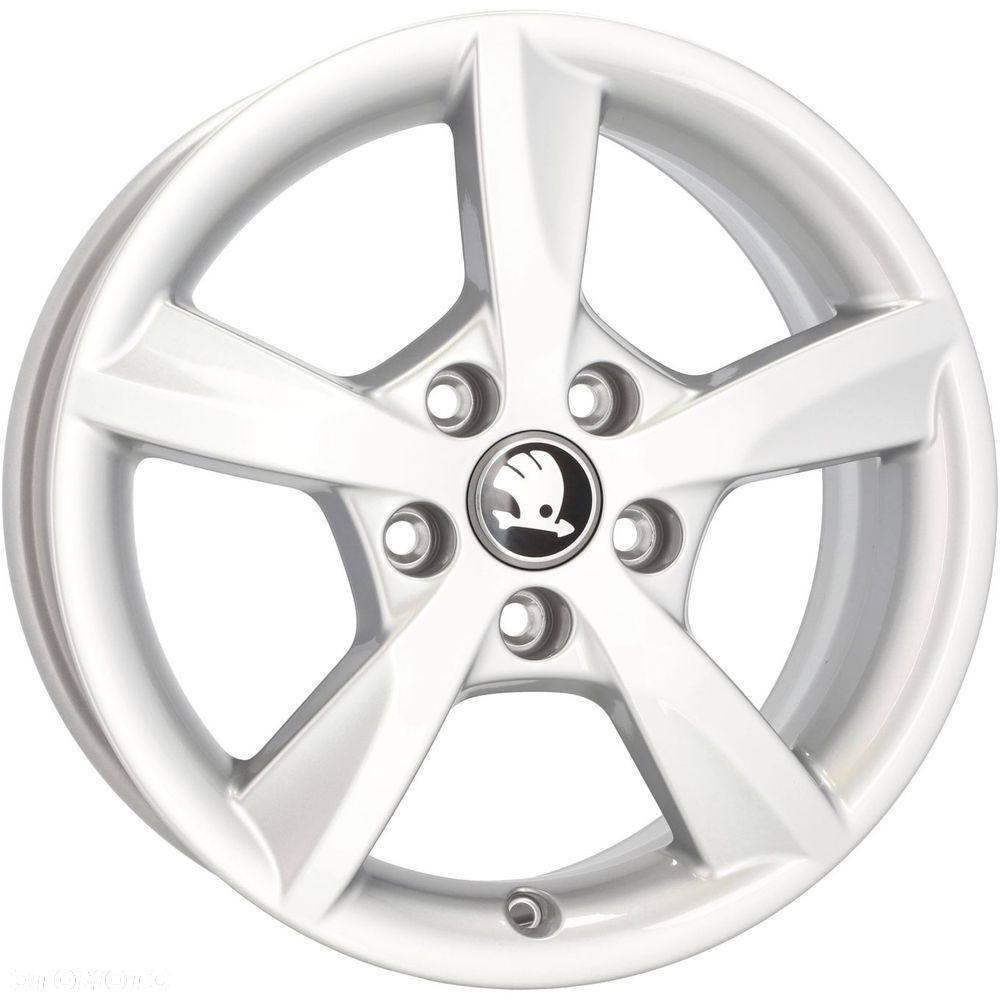 4x Felgi 16 m.in. do SKODA Karoq Octavia mk3 mk4 Superb II III Yeti 5L MG 5 HS ZS - 8V50714968Z8 - 8