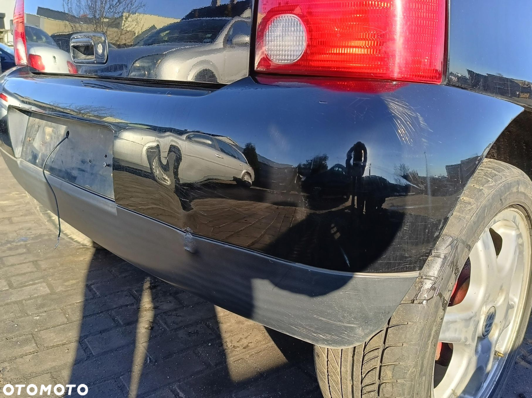 VW Lupo 98-05 ZDERZAK TYLNY TYŁ kod lakieru L041 - 2