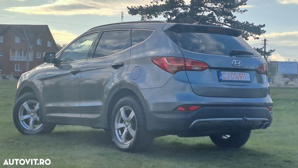 Hyundai Santa Fe blue 2.0 CRDI 4WD Premium - 4