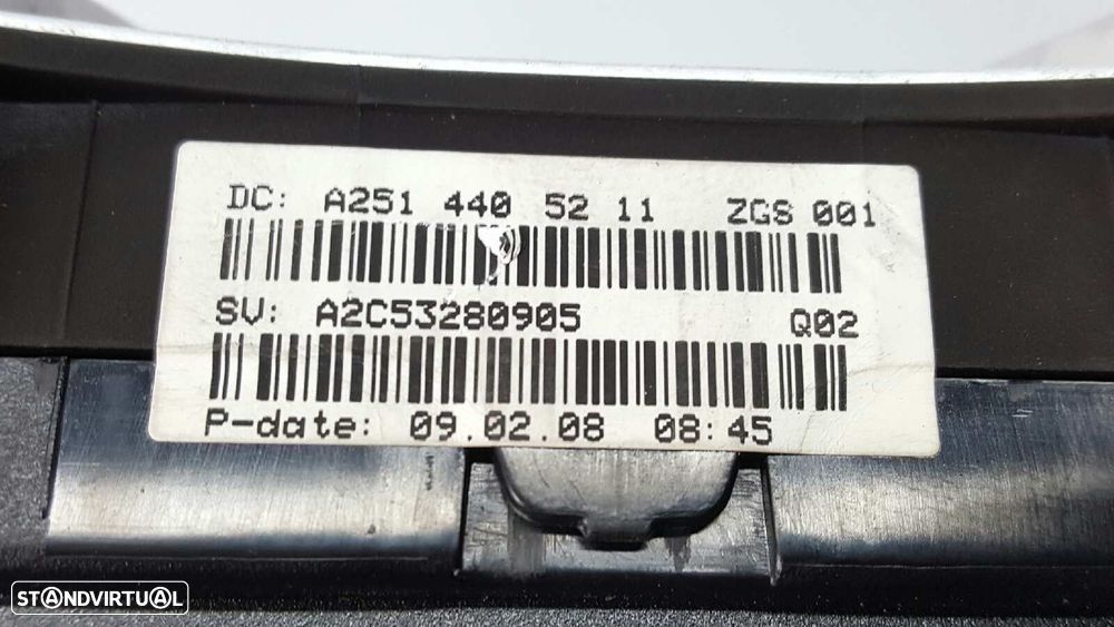 QUADRANTE MERCEDES CLASE M (W164) 320 / 350 CDI (164.122) - 6