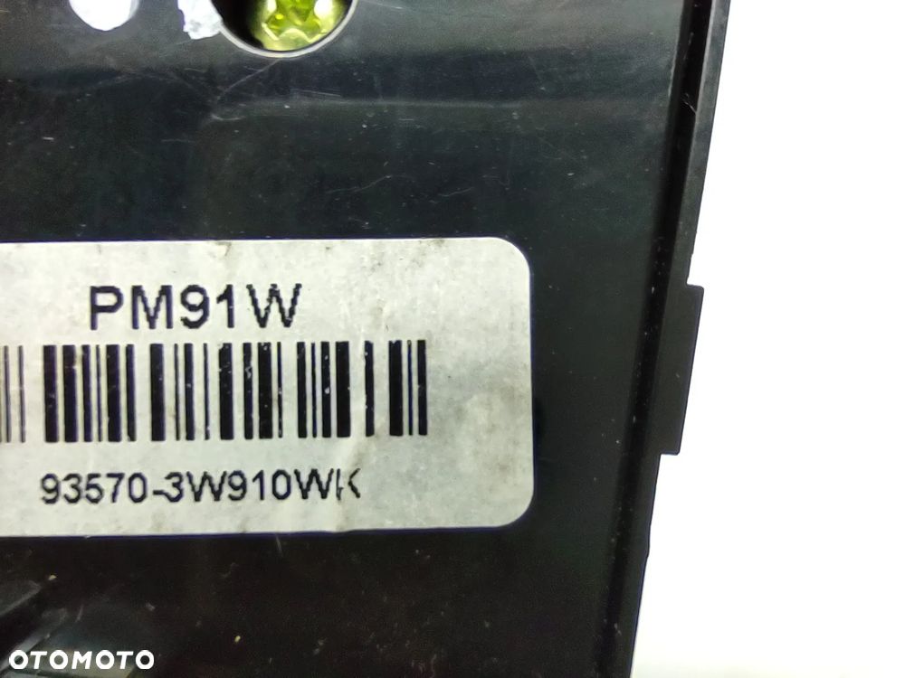 PANEL WŁĄCZNIK STEROWANIA SZYB LUSTEREK 93570-3W910 KIA SPORTAGE III 2010-2015r. ORYGINAŁ - 5
