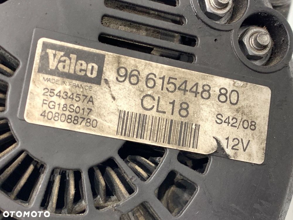 ALTERNATOR  CITROEN C4 PICASSO I nadwozie wielkoprzestrzenne (MPV) (UD_) 2006 - 2015 1.6 HDi 80 kW - 4