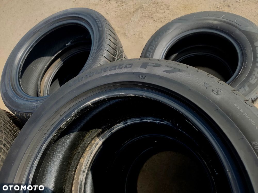 225/55R17 97Y Opony Letnie Lato PIRELLI CINTURATO P7 RF RFT RSC MOE * 6,5-5,5mm Legnica ALU-RAD 225/55 - 10
