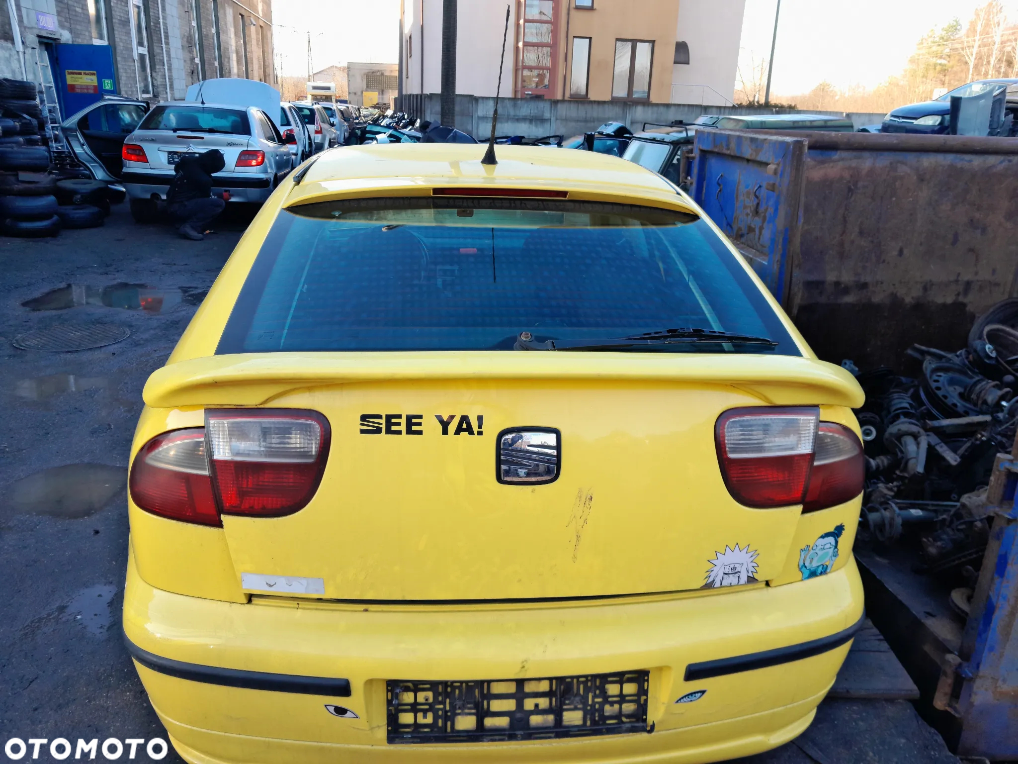 Spoiler lotka klapy tylnej SEAT Leon I 99-05r. LS1H - 3