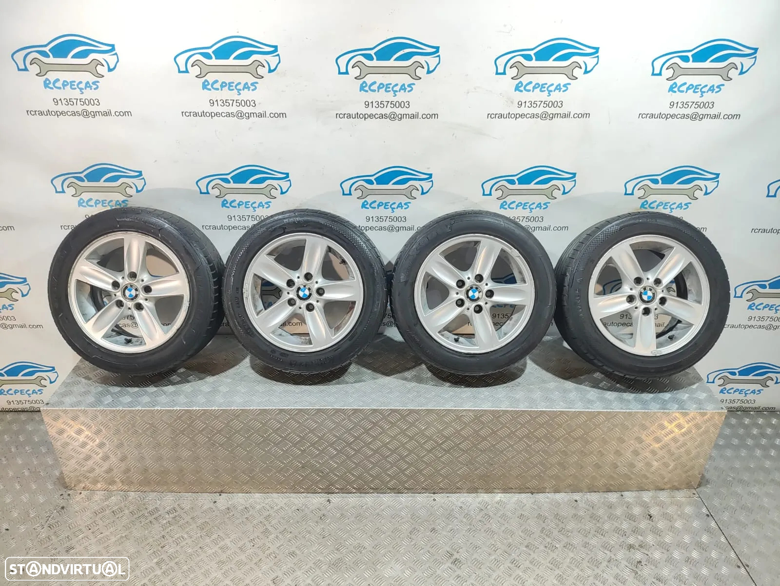 Conjunto Jantes 16 Originais BMW 7J ET44 5X120 6769401 - 8
