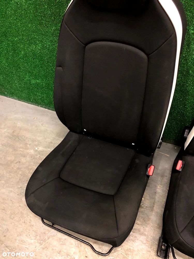 RENAULT ZOE 2012-2019R FOTEL PRAWY PRZÓD PRZEDNI CZARNY - 3