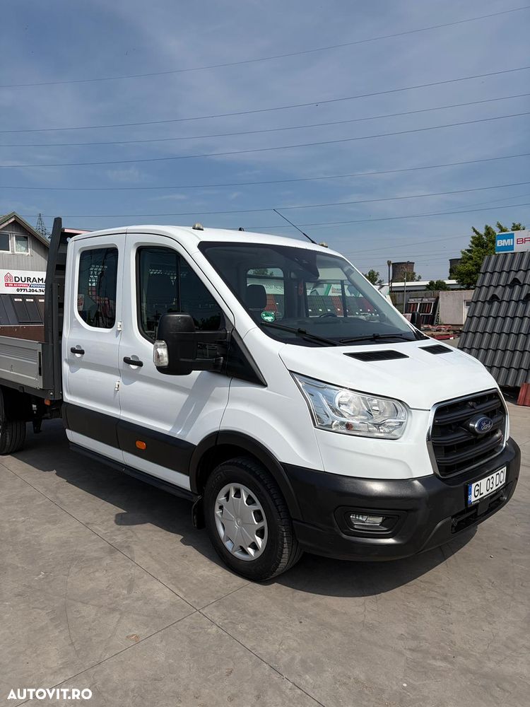 Ford TRANSIT Cabina Dubla 7 locuri 131 CP + set jante de iarna - 1