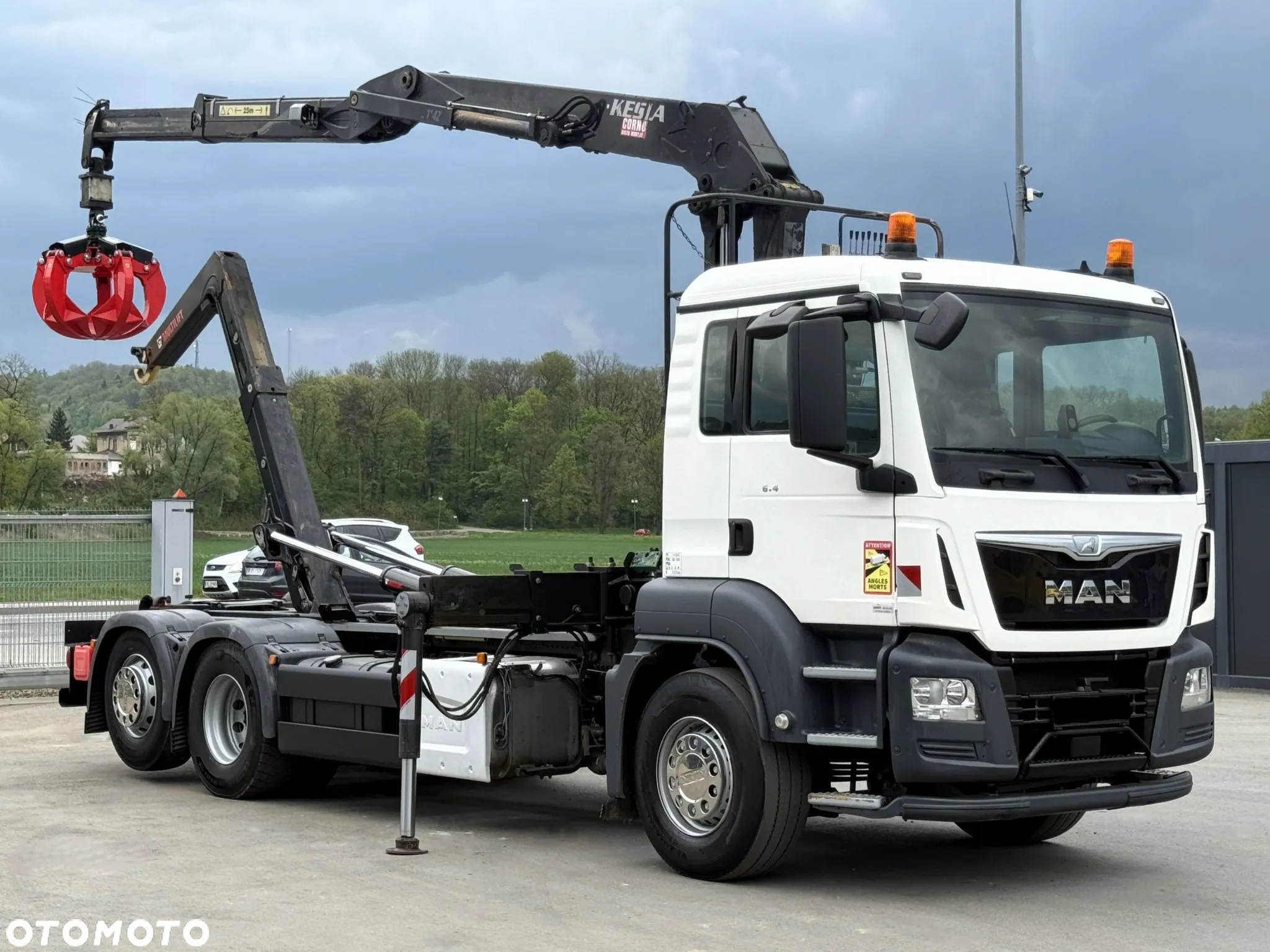 MAN TGS 26.400 * HAKOWIEC + KESLA 2114Z * STAN BDB - 3