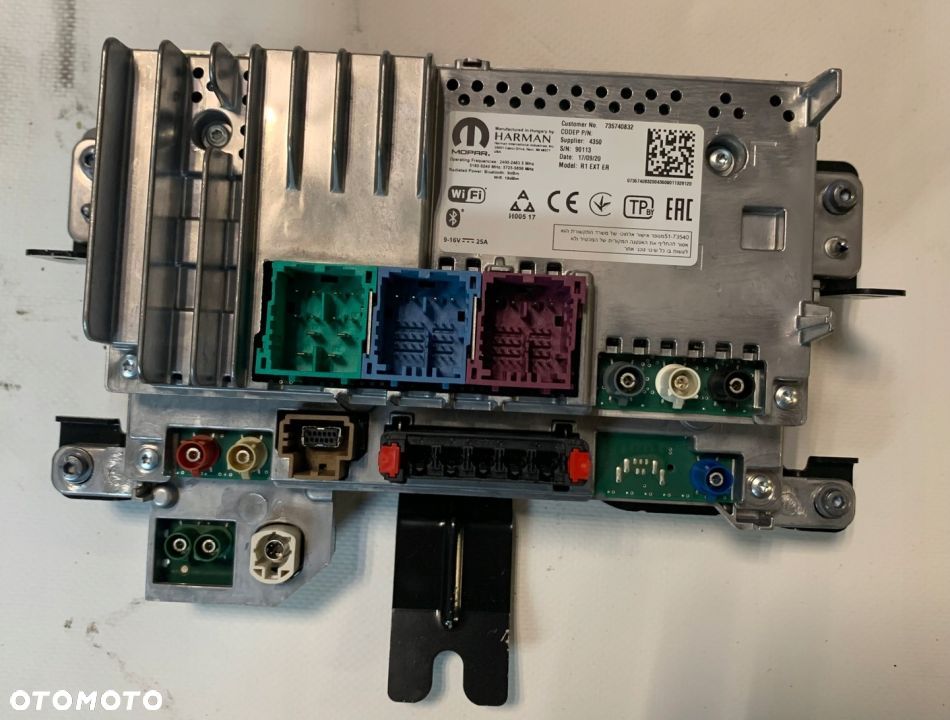 Radio Nawigacja 735740832 Fiat Ducato 2021- - 2