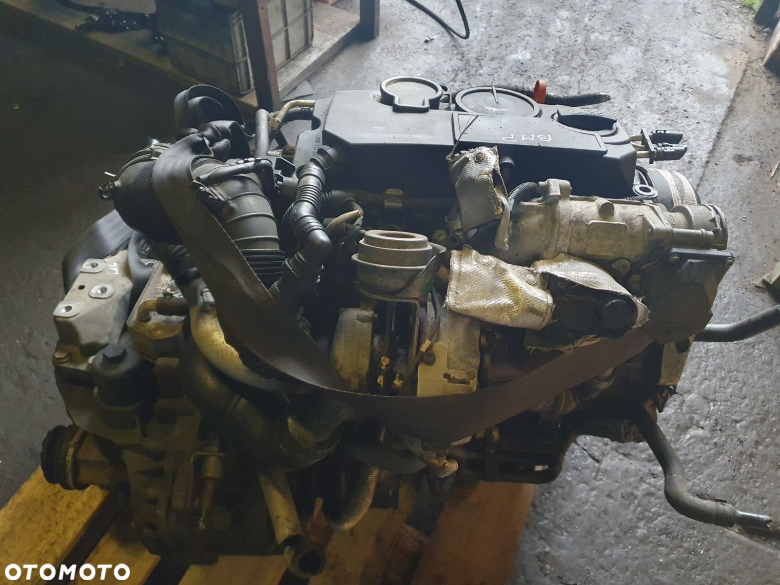 SILNIK VW AUDI SKODA SEAT 2.0 TDI KOD BMP - 4